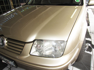 Klingshield's paint protection on vehicle