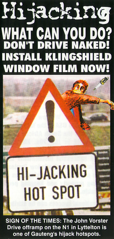 Klingshield safety film leaflet