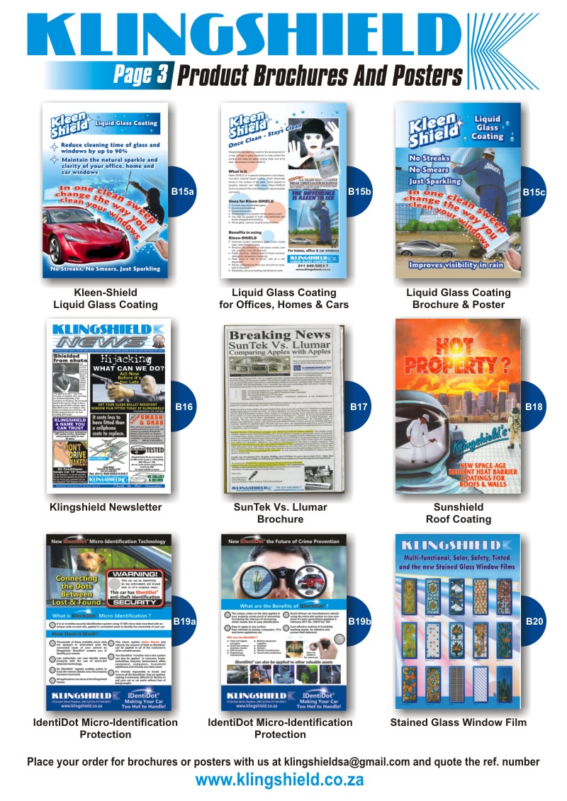 product brochure and news 3
